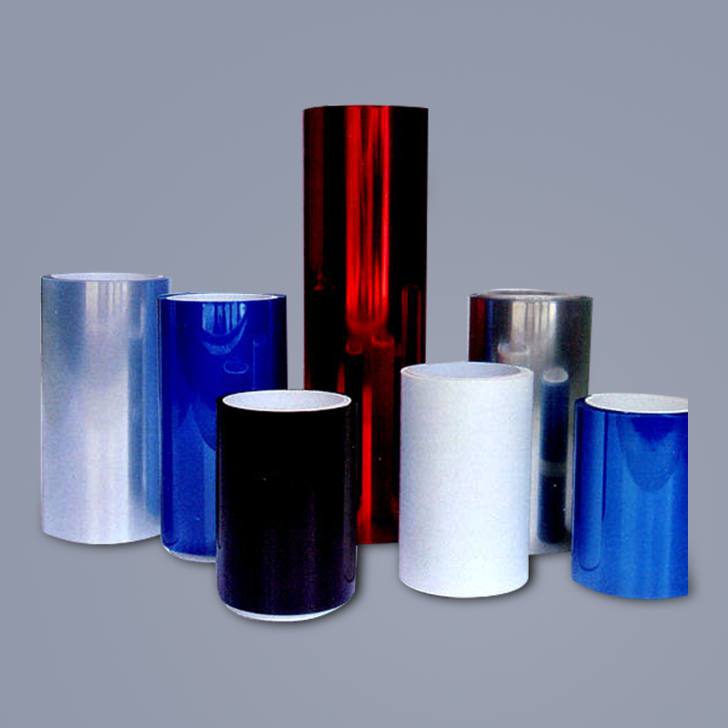 Phim phát hành PET nhiều màu Phim phát hành PET nhiều màu