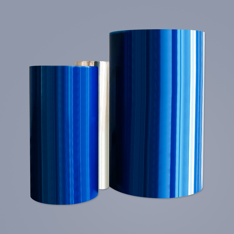 Phim phát hành màu xanh PET Phim phát hành màu xanh PET